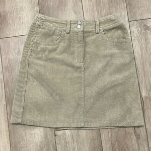 Vintage Liz Claiborne Lizwear Corduroy Mini Skirt